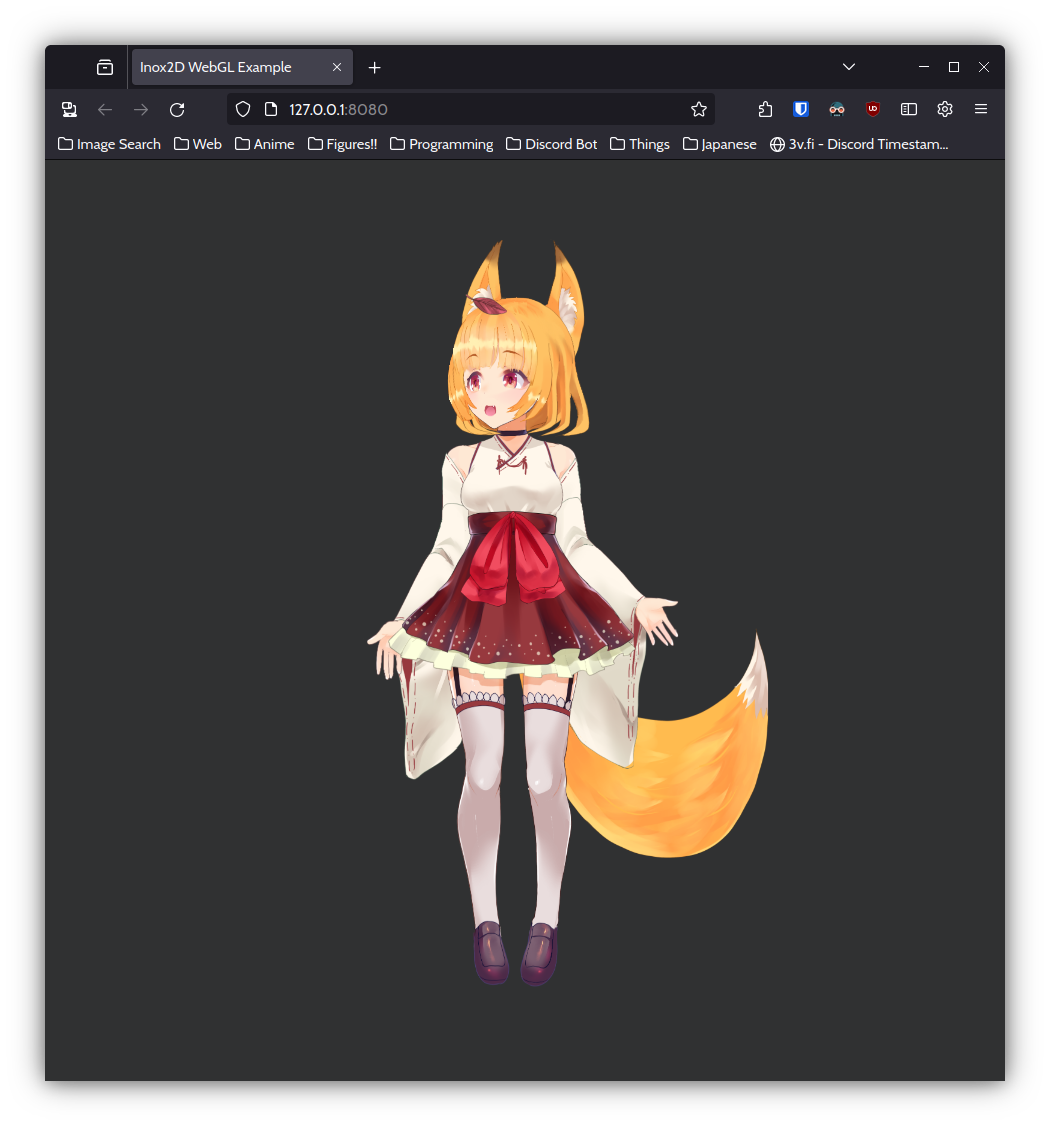 WebGL-rendered Aka